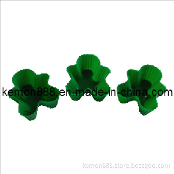 Set of 6PCS Silicon Ginger Bread Man Cupcake Cups